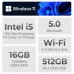 Laptops: ZEBRONICS NBC 4S Intel Core i5 12th Gen 1235U Laptop- (16 GB RAM 3200MHz/ 512 GB M.2 SATA SSD/Windows 11 Home) 15.6” 1080p,Dolby Atmos, Type C Port, Fingerprint Sensor, 38.5Wh Battery (Space Grey)